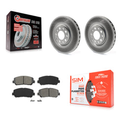 Transit Auto KGS-100171 Disc Brake Kit for 2013-2017 Chrysler 200, Dodge Dart - Front