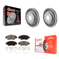 Transit Auto KGS-100183 Disc Brake Kit for 1993-1995 Honda Civic - Front