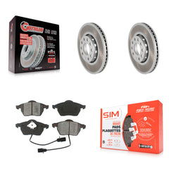Transit Auto KGS-100195 Disc Brake Kit for 1999-2006 Volkswagen Passat, Audi A4 and More - Front