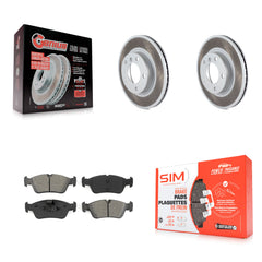 Transit Auto KGS-100216 Disc Brake Kit for 1991-2005 BMW Z4, BMW 320i and More - Front
