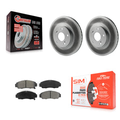Transit Auto KGS-100218 Disc Brake Kit for 1999-2010 Honda Accord, Acura TL and More - Front