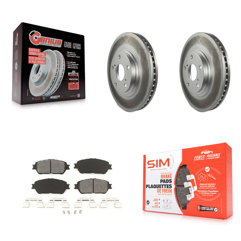 Transit Auto KGS-100228 Disc Brake Kit for 2004-2006 Lexus ES330 - Front