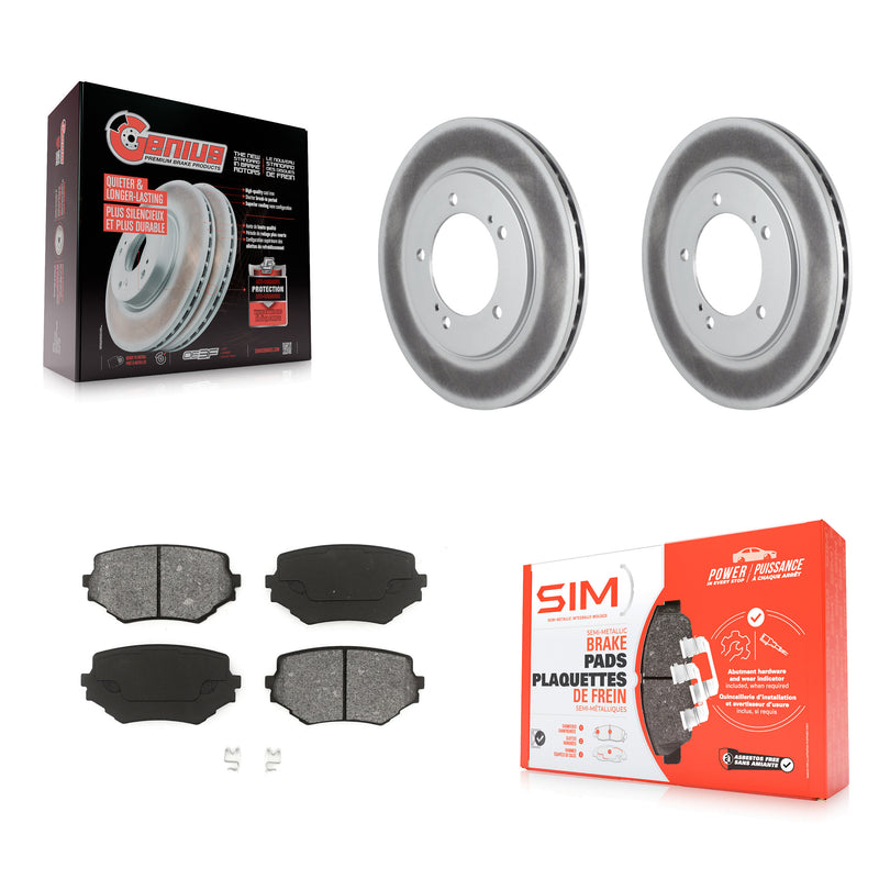 Transit Auto KGS-100231 Disc Brake Kit for 1999-2005 Suzuki Grand Vitara, Suzuki XL-7 - Front