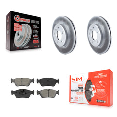 Transit Auto KGS-100240 Disc Brake Kit for 1998-2008 BMW Z4, BMW 320i and More - Front