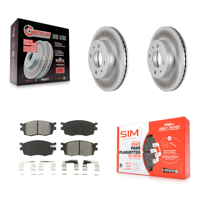 Transit Auto KGS-100288 Disc Brake Kit for 2006 Hyundai Accent - Front