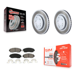 Transit Auto KGS-100301 Disc Brake Kit for 2005-2010 Honda Odyssey - Front