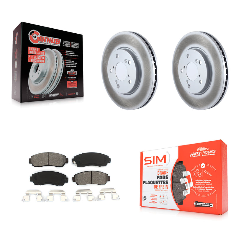 Transit Auto KGS-100301 Disc Brake Kit for 2005-2010 Honda Odyssey - Front