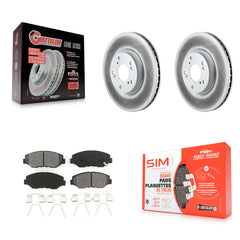 Transit Auto KGS-100308 Disc Brake Kit for 2005-2015 Acura ILX, Honda Civic, Honda CR-V - Front