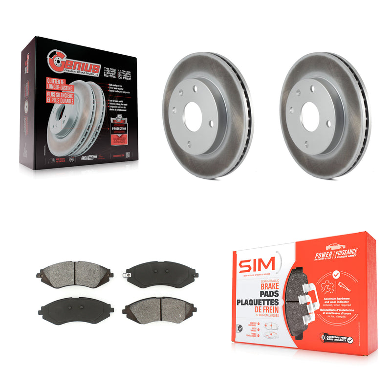 Transit Auto KGS-100315 Disc Brake Kit for 2004-2008 Suzuki Reno, Chevrolet Optra, Suzuki Forenza - Front