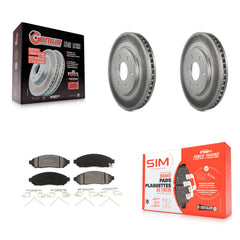 Transit Auto KGS-100323 Disc Brake Kit for 2005-2019 Suzuki Equator, Nissan Frontier