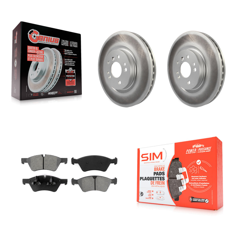 Transit Auto KGS-100339 Disc Brake Kit for 2006-2012 Mercedes-Benz ML350, Mercedes-Benz ML450 and More - Front