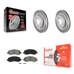 Transit Auto KGS-100341 Disc Brake Kit for 2004-2012 Mitsubishi Galant, Mitsubishi Eclipse - Front