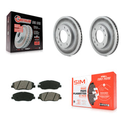 Transit Auto KGS-100355 Disc Brake Kit for 2006-2014 Kia Sedona, Hyundai Entourage - Front