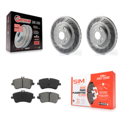 Transit Auto KGS-100370 Disc Brake Kit for 2004 Mercedes-Benz C320 - Front