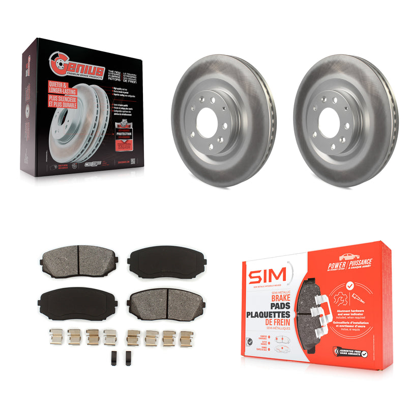 Transit Auto KGS-100385 Disc Brake Kit for 2007-2015 Mazda CX-9 - Front