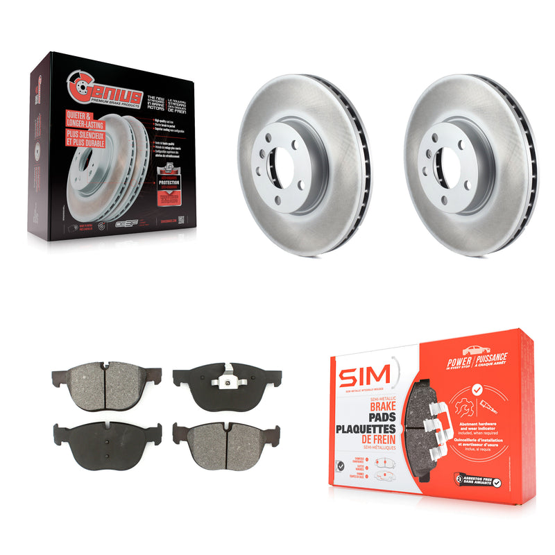 Transit Auto KGS-100387 Disc Brake Kit for 2007-2019 BMW X5, BMW X6 - Front