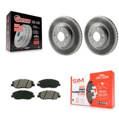 Transit Auto KGS-100389 Disc Brake Kit for 2007-2009 Hyundai Santa Fe - Front