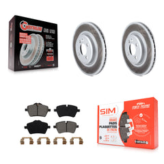Transit Auto KGS-100392 Disc Brake Kit for 2002-2015 Mini Cooper Countryman, Mini Cooper - Front