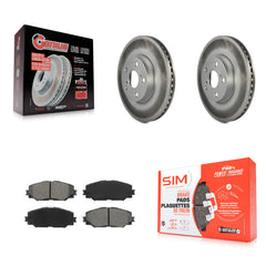Transit Auto KGS-100396 Disc Brake Kit for 2008-2019 Toyota Corolla, Toyota Matrix and More - Front