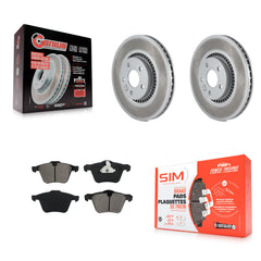 Transit Auto KGS-100403 Disc Brake Kit for 2007-2018 Volvo S60, Volvo V60 and More - Front