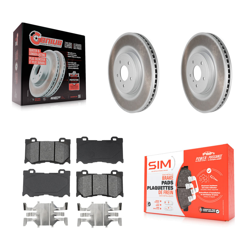 Transit Auto KGS-100411 Disc Brake Kit for 2009-2024 Nissan Z, INFINITI Q60 and More - Front