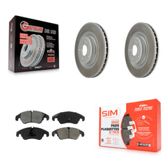 Transit Auto KGS-100417 Disc Brake Kit for 2008-2017 Audi A6, Audi A6 Quattro and More - Front