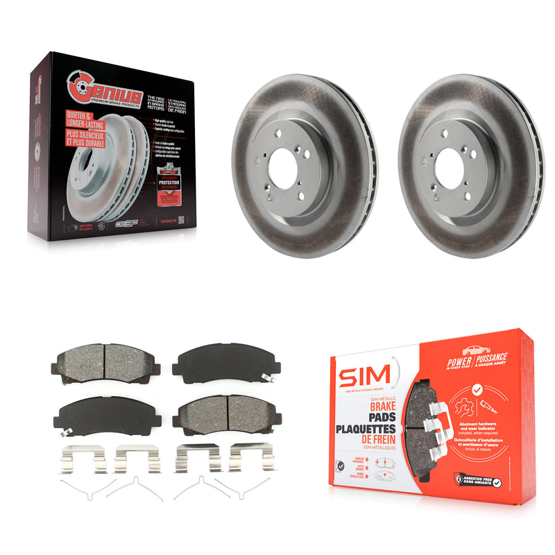 Transit Auto KGS-100424 Disc Brake Kit for 2009-2014 Acura TL - Front
