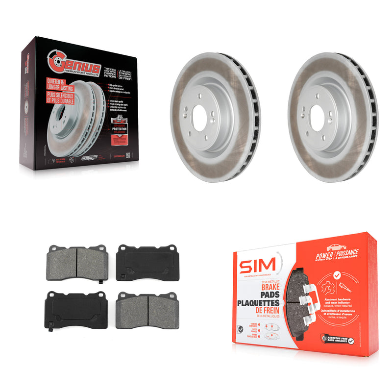 Transit Auto KGS-100431 Disc Brake Kit for 2010-2016 Hyundai Genesis Coupe - Front