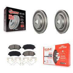 Transit Auto KGS-100443 Disc Brake Kit for 2010-2013 Suzuki Kizashi - Front