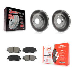 Transit Auto KGS-100451 Disc Brake Kit for 2011-2016 Hyundai Elantra GT, Kia Forte and More - Front