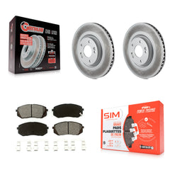 Transit Auto KGS-100453 Disc Brake Kit for 2014-2017 Hyundai Sonata, Hyundai Tucson, Kia Cadenza - Front