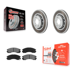Transit Auto KGS-100459 Disc Brake Kit for 2009-2015 Mitsubishi Lancer - Front