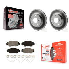 Transit Auto KGS-100466 Disc Brake Kit for 2012-2015 Acura ILX, Honda Civic - Front