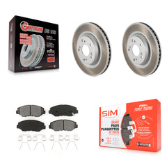 Transit Auto KGS-100482 Disc Brake Kit for 2012-2016 Honda CR-V - Front