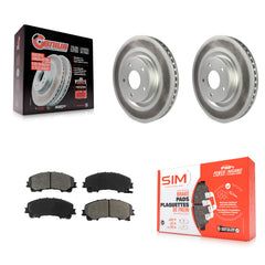 Transit Auto KGS-100487 Disc Brake Kit for 2014-2024 INFINITI Q60, INFINITI QX50, INFINITI Q50 - Front