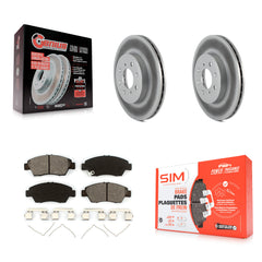 Transit Auto KGS-100492 Disc Brake Kit for 2015-2020 Honda Fit - Front