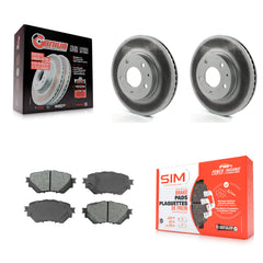 Transit Auto KGS-100497 Disc Brake Kit for 2014-2018 Mazda 3, Mazda 3 Sport - Front