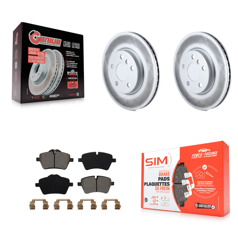 Transit Auto KGS-100504 Disc Brake Kit for 2014-2016 Mini Cooper - Front