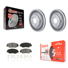Transit Auto KGS-100510 Disc Brake Kit for 2016-2021 Honda Civic - Front