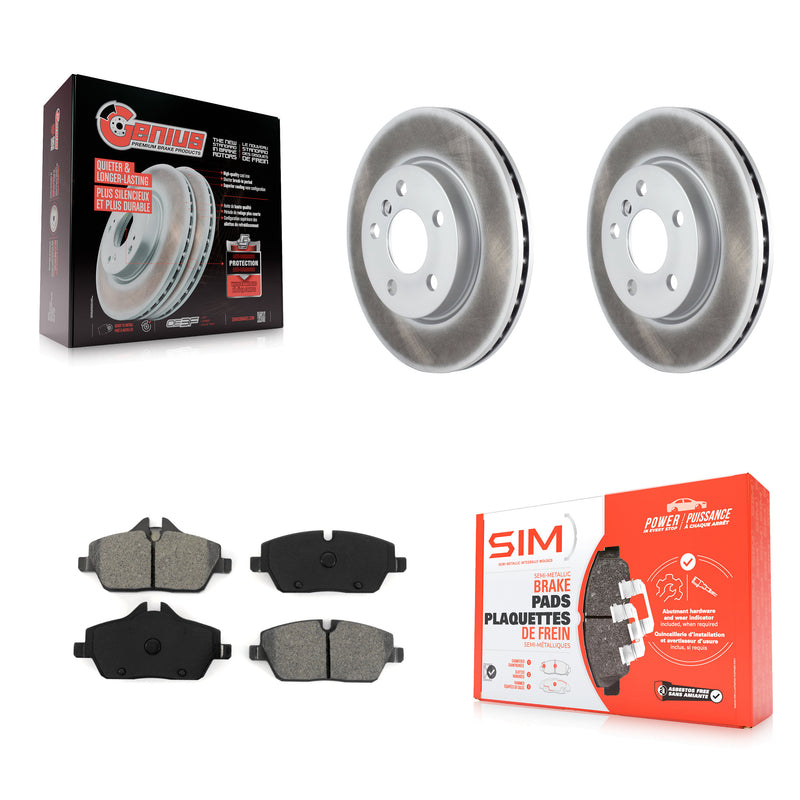 Transit Auto KGS-100511 Disc Brake Kit for 2014-2024 Mini Cooper - Front