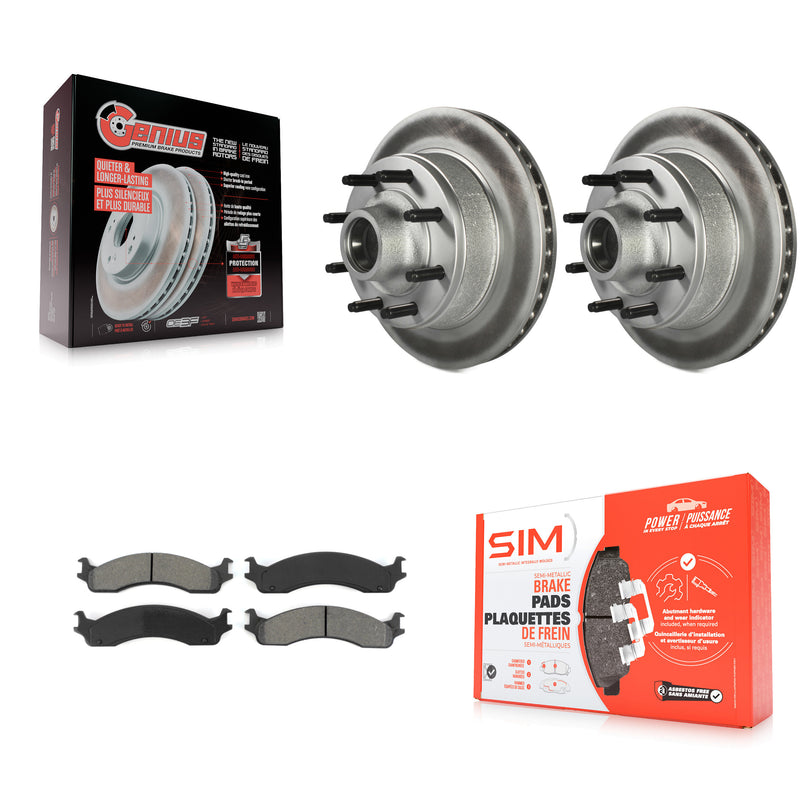 Transit Auto KGS-100521 Disc Brake Kit for 1995-2007 Ford E-150, Ford E-350 Econoline and More - Front