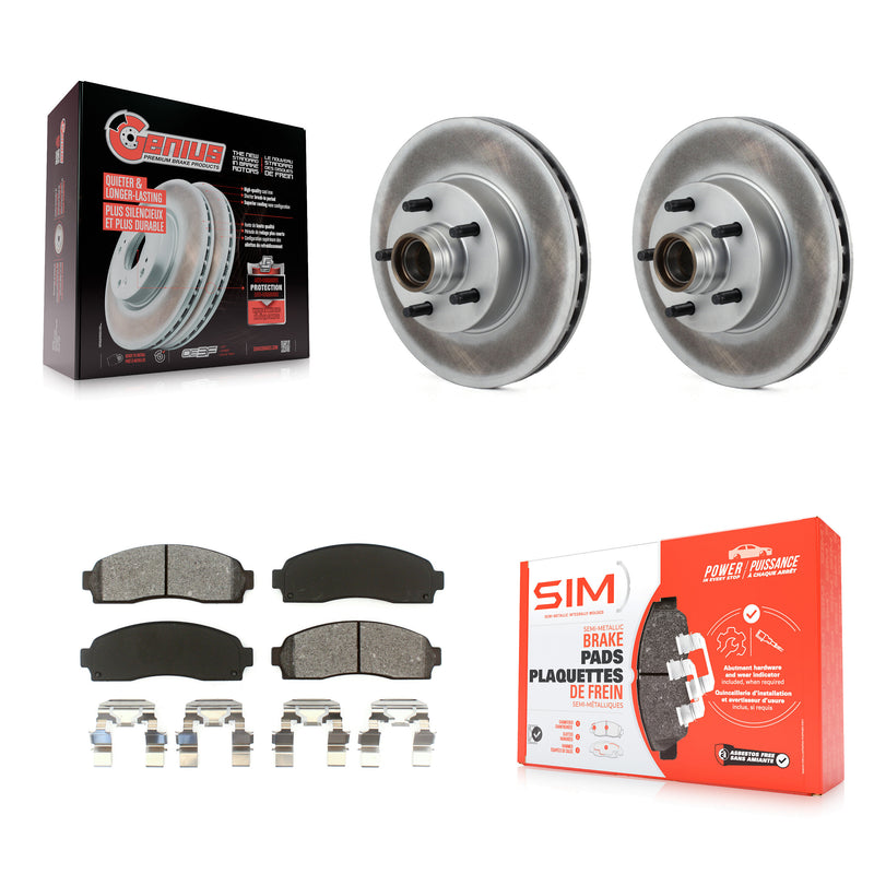 Transit Auto KGS-100533 Disc Brake Kit for 2010-2011 Ford Ranger - Front