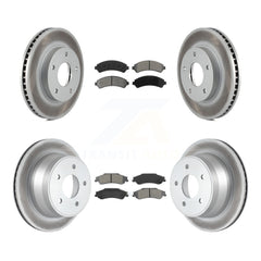 Transit Auto KGS-100536 Disc Brake Kit for 1997-2005 GMC Jimmy, Chevrolet S10 and More - Front and Rear