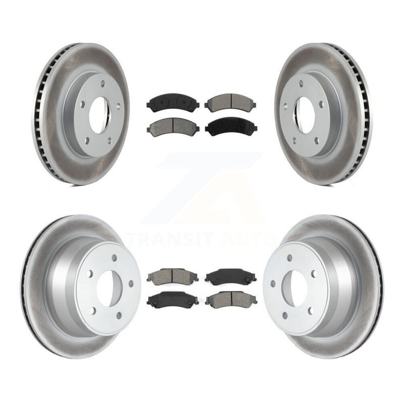 Transit Auto KGS-100536 Disc Brake Kit for 1997-2005 GMC Jimmy, Chevrolet S10 and More - Front and Rear