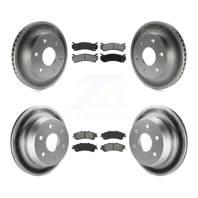 Transit Auto KGS-100540 Disc Brake Kit for 1999-2007 Chevrolet Silverado 1500 Classic, GMC Sierra 1500 Classic and More - Front and Rear