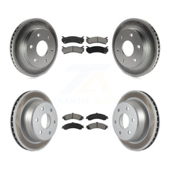 Transit Auto KGS-100544 Disc Brake Kit for 2000-2006 Chevrolet Silverado 1500, GMC Sierra 1500 and More - Front and Rear