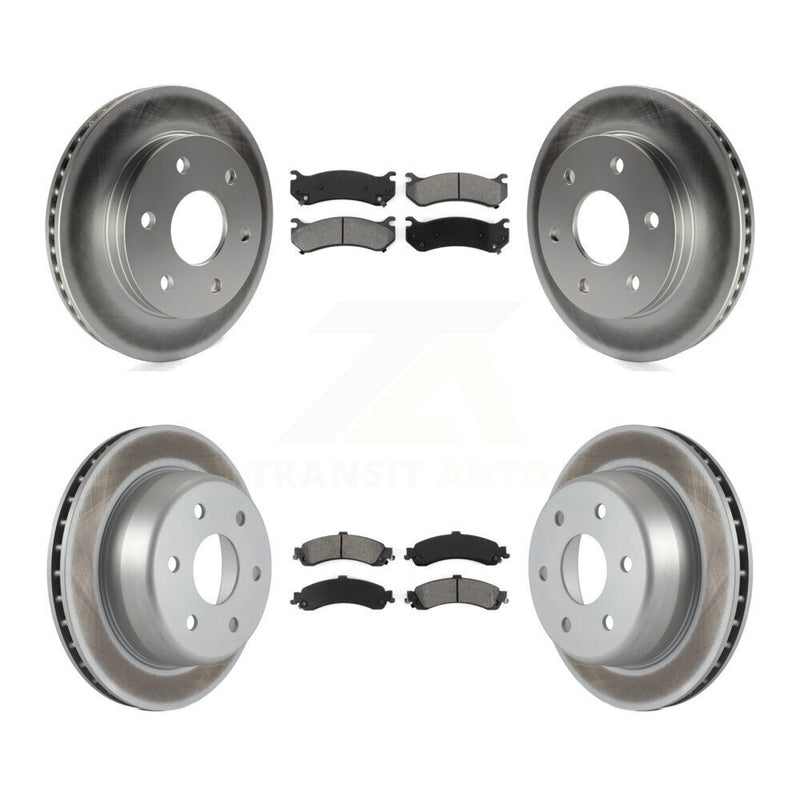 Transit Auto KGS-100544 Disc Brake Kit for 2000-2006 Chevrolet Silverado 1500, GMC Sierra 1500 and More - Front and Rear