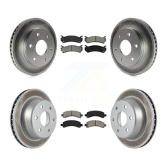 Transit Auto KGS-100545 Disc Brake Kit for 2002-2008 Cadillac Escalade, Chevrolet Avalanche 1500 and More - Front and Rear