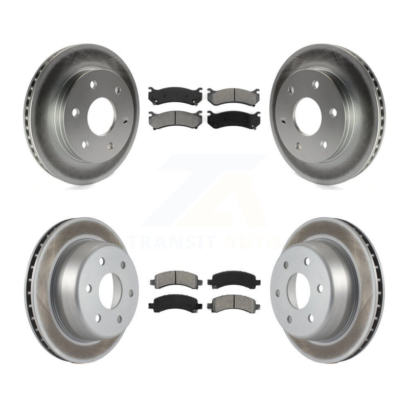Transit Auto KGS-100545 Disc Brake Kit for 2002-2008 Cadillac Escalade, Chevrolet Avalanche 1500 and More - Front and Rear