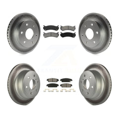 Transit Auto KGS-100546 Disc Brake Kit for 2007 Chevrolet Silverado 1500 - Front and Rear